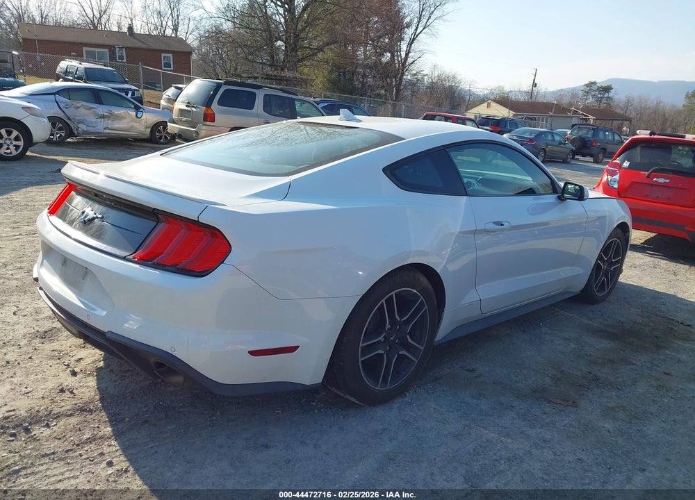 2020 FORD MUSTANG ECOBOOST FASTBACK VIN: 1FA6P8TH4L5191196