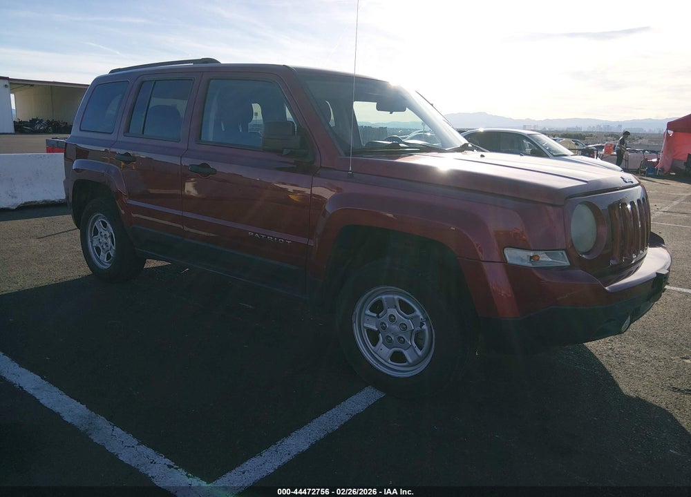 2013 JEEP PATRIOT SPORT VIN: 1C4NJRBBXDD129268