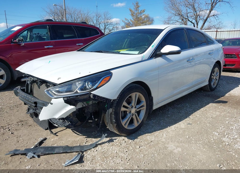 2018 HYUNDAI SONATA SEL+ VIN: 5NPE34AF4JH713561