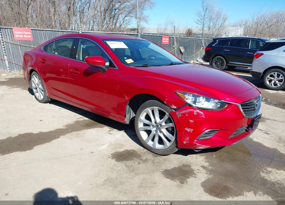 2015 MAZDA 6 I TOURING VIN: JM1GJ1V66F1167156