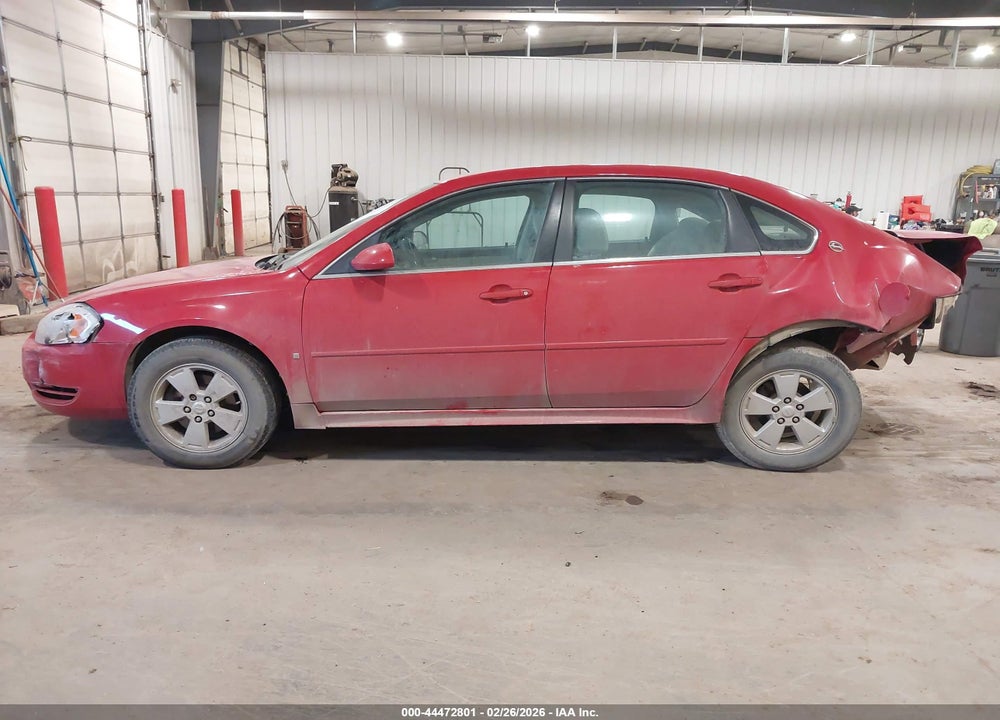2009 CHEVROLET IMPALA LT VIN: 2G1WT57N991265316