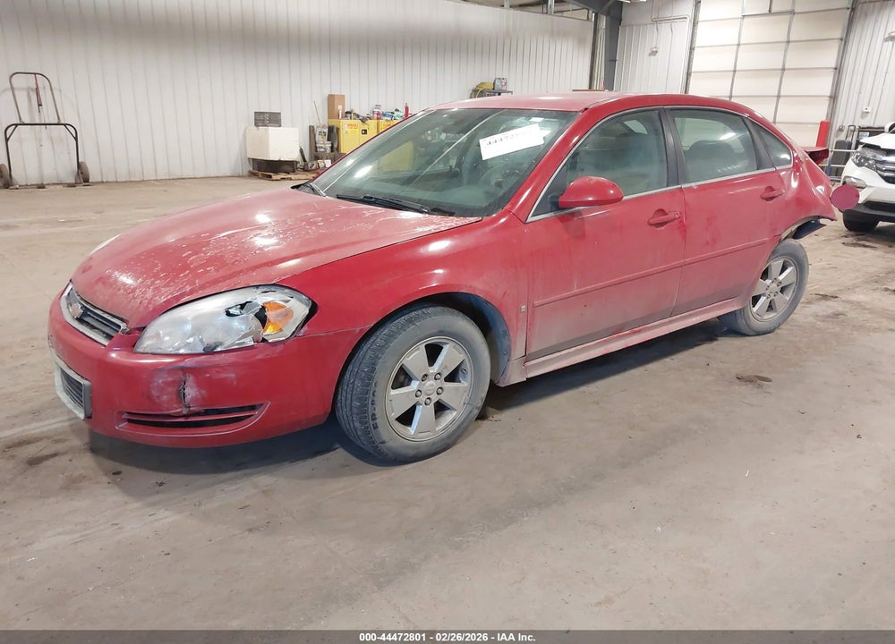 2009 CHEVROLET IMPALA LT VIN: 2G1WT57N991265316