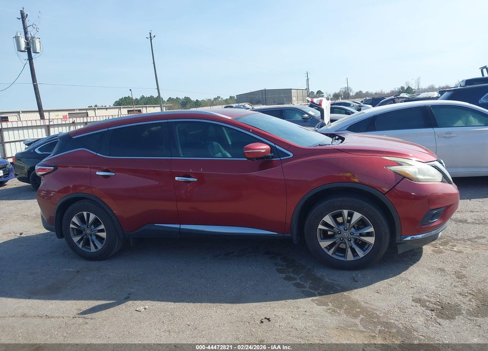 2015 NISSAN MURANO SL VIN: 5N1AZ2MG4FN230466