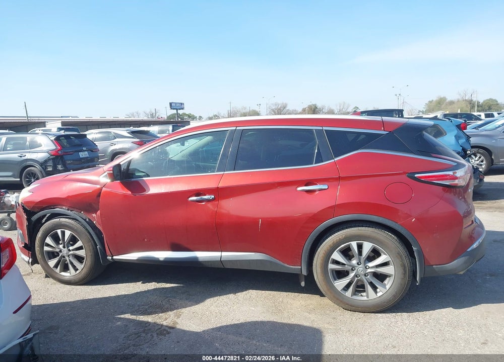 2015 NISSAN MURANO SL VIN: 5N1AZ2MG4FN230466