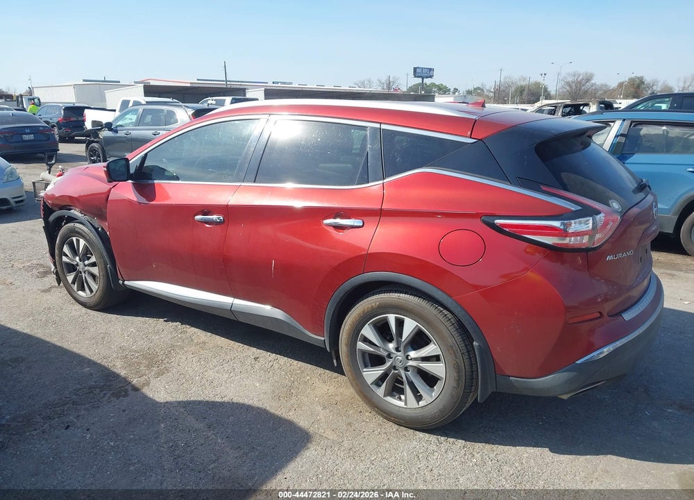 2015 NISSAN MURANO SL VIN: 5N1AZ2MG4FN230466