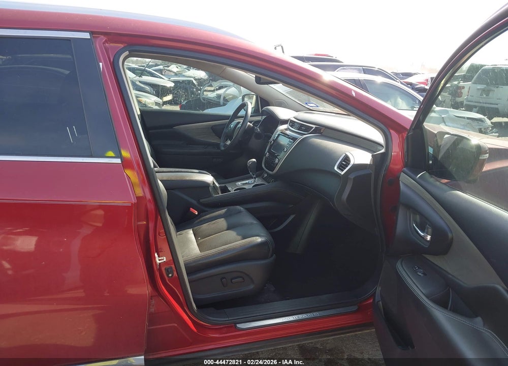 2015 NISSAN MURANO SL VIN: 5N1AZ2MG4FN230466