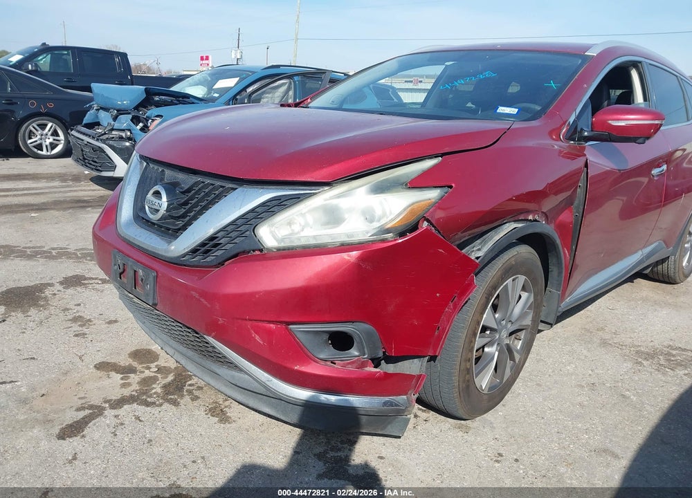 2015 NISSAN MURANO SL VIN: 5N1AZ2MG4FN230466