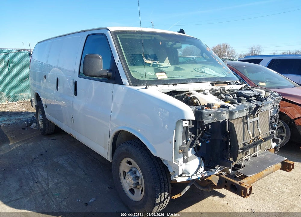 2018 CHEVROLET EXPRESS 2500 WORK VAN VIN: 1GCWGAFG4J1170521