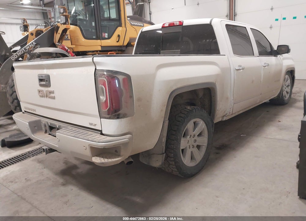 2018 GMC SIERRA 1500 SLT VIN: 3GTU2NEC6JG525878