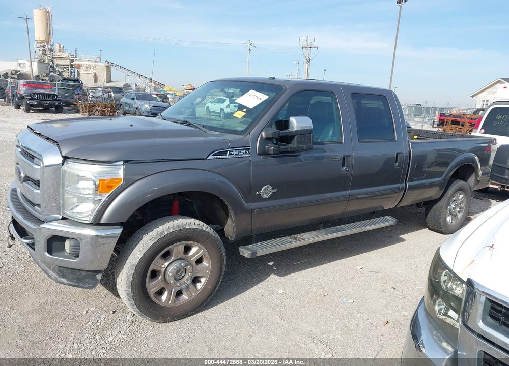 2012 FORD F-350 LARIAT VIN: 1FT8W3BT0CEC41719