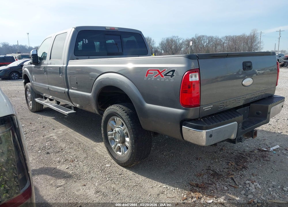 2012 FORD F-350 LARIAT VIN: 1FT8W3BT0CEC41719