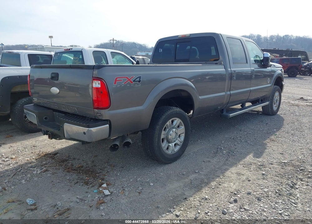 2012 FORD F-350 LARIAT VIN: 1FT8W3BT0CEC41719