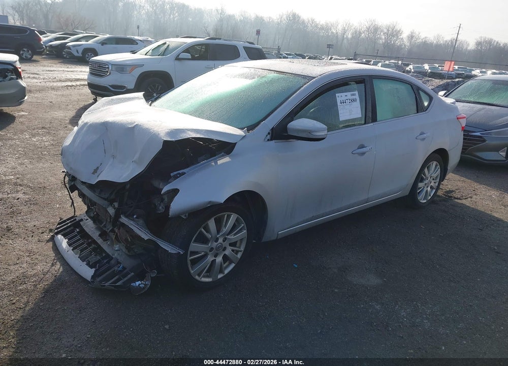 2013 NISSAN SENTRA SL VIN: 3N1AB7APXDL624807