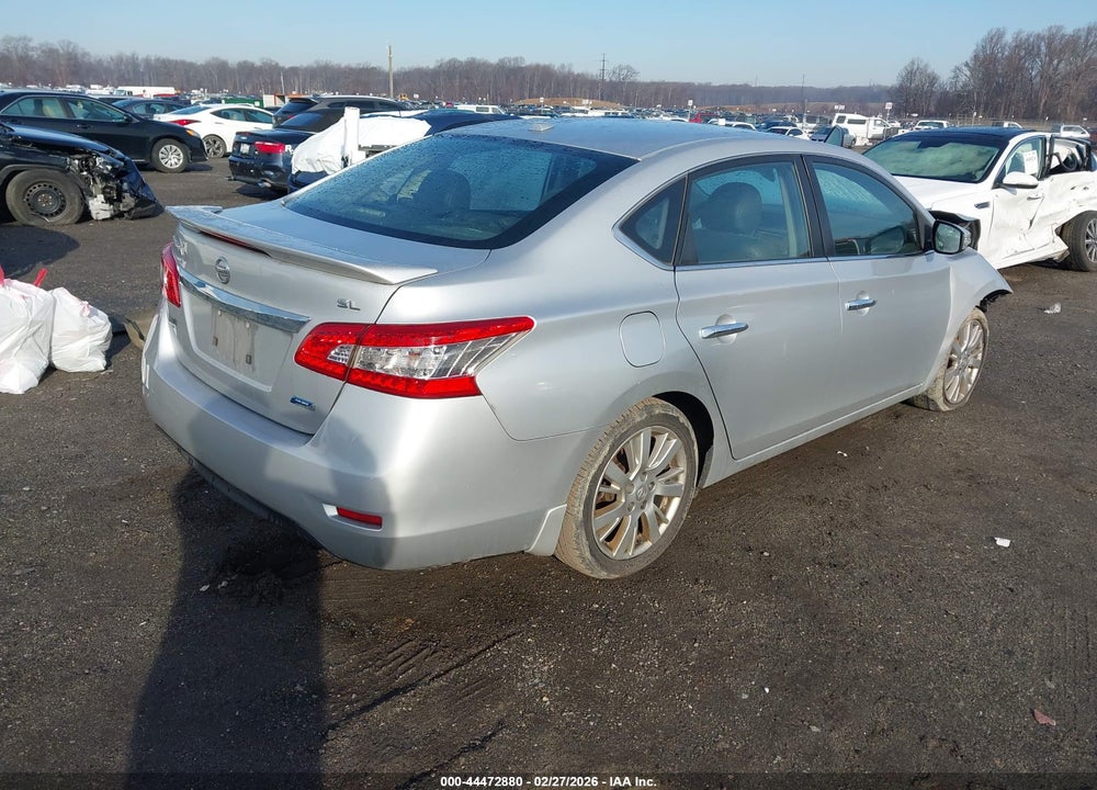 2013 NISSAN SENTRA SL VIN: 3N1AB7APXDL624807