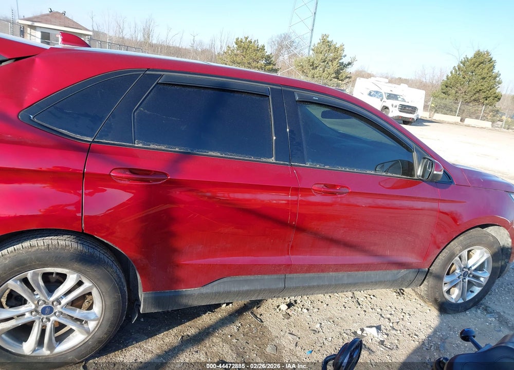 2015 FORD EDGE SEL VIN: 2FMTK3J87FBB41728