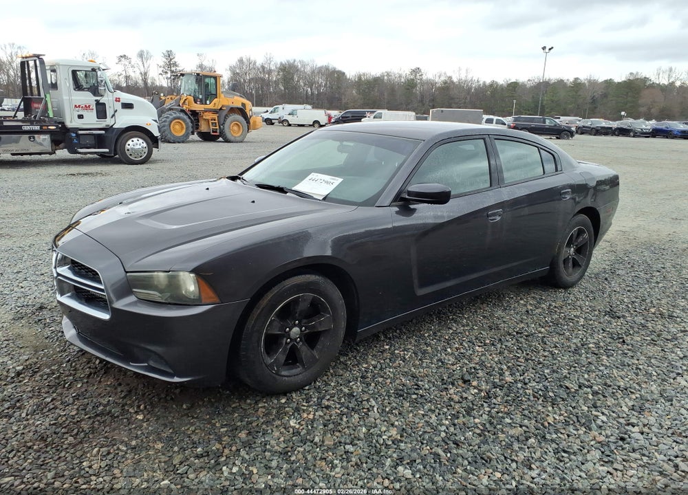 2014 DODGE CHARGER SE VIN: 2C3CDXBG2EH284436