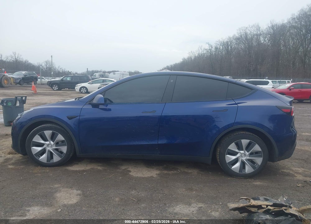 2021 TESLA MODEL Y LONG RANGE DUAL MOTOR ALL-WHEEL DRIVE VIN: 5YJYGDEE7MF066711