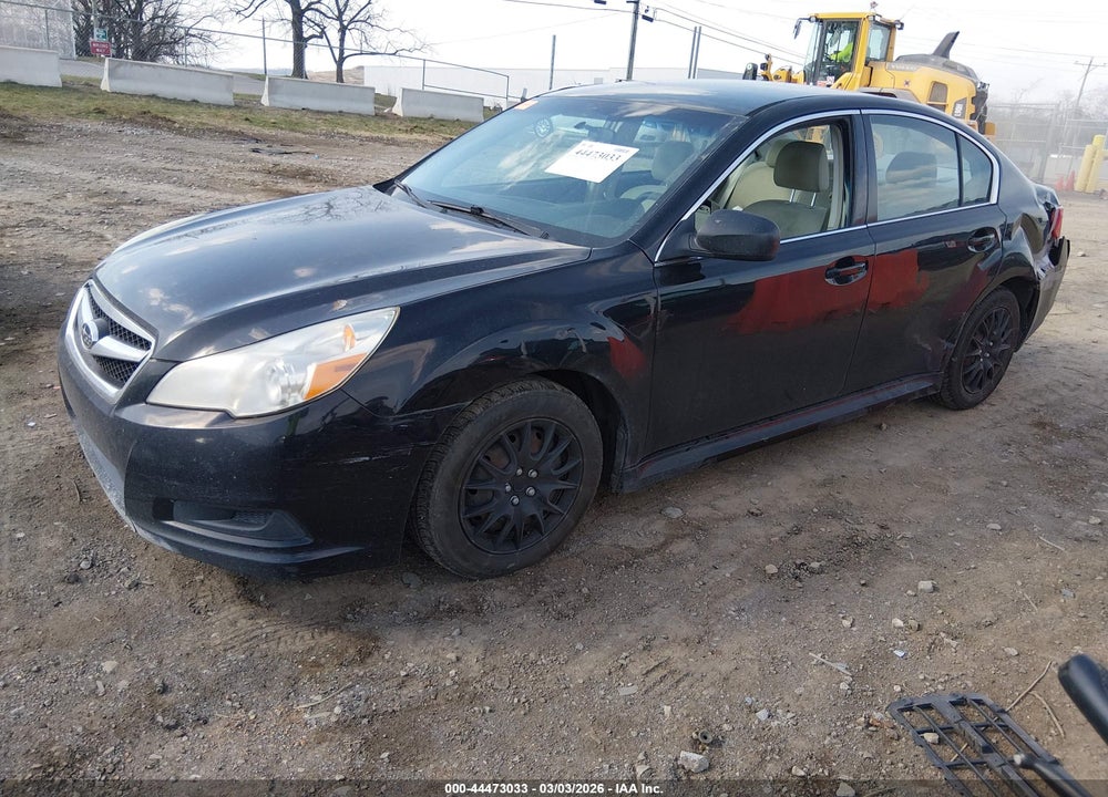 2012 SUBARU LEGACY 2.5I VIN: 4S3BMCA68C3007265
