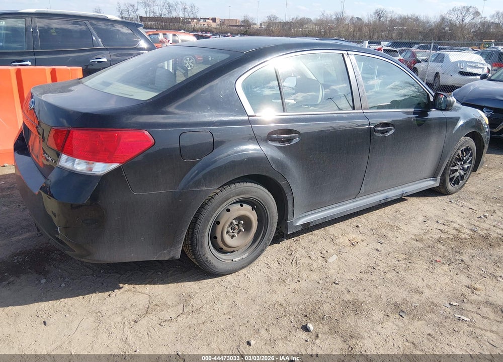 2012 SUBARU LEGACY 2.5I VIN: 4S3BMCA68C3007265