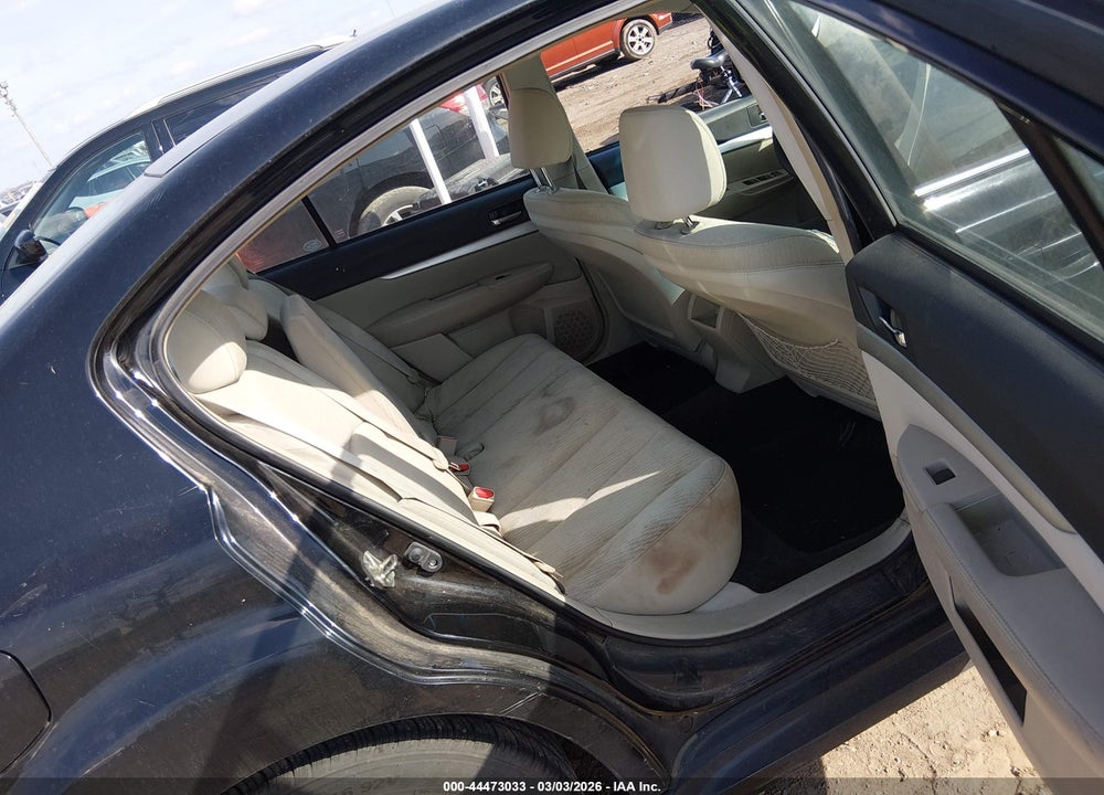 2012 SUBARU LEGACY 2.5I VIN: 4S3BMCA68C3007265