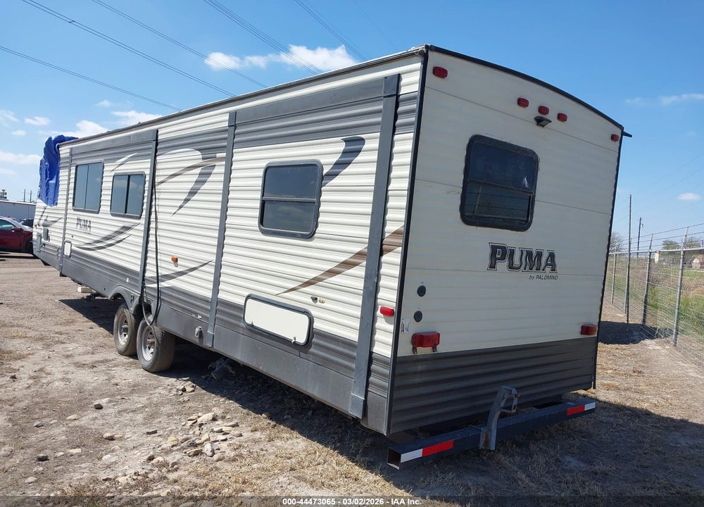 2017 PALOMINO PUMA 32FBIS VIN: 4X4TPUH29HP063696