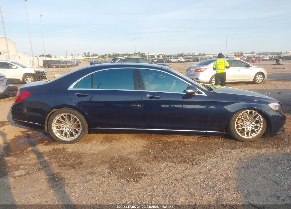 2015 MERCEDES-BENZ S 550 4MATIC VIN: WDDUG8FB1FA121259