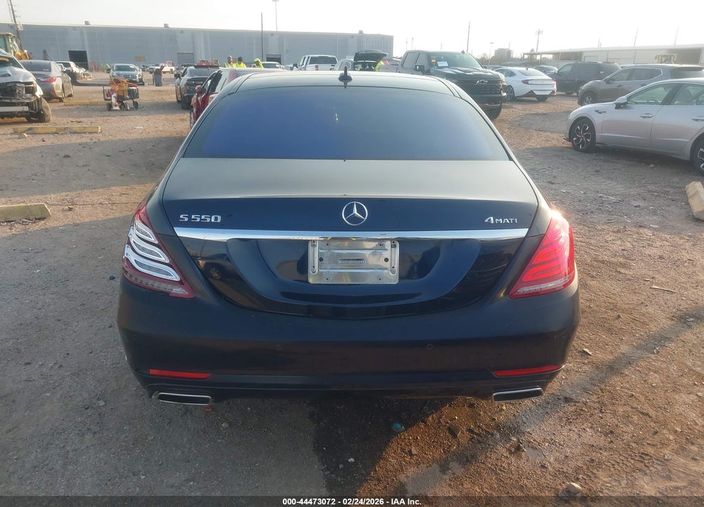 2015 MERCEDES-BENZ S 550 4MATIC VIN: WDDUG8FB1FA121259