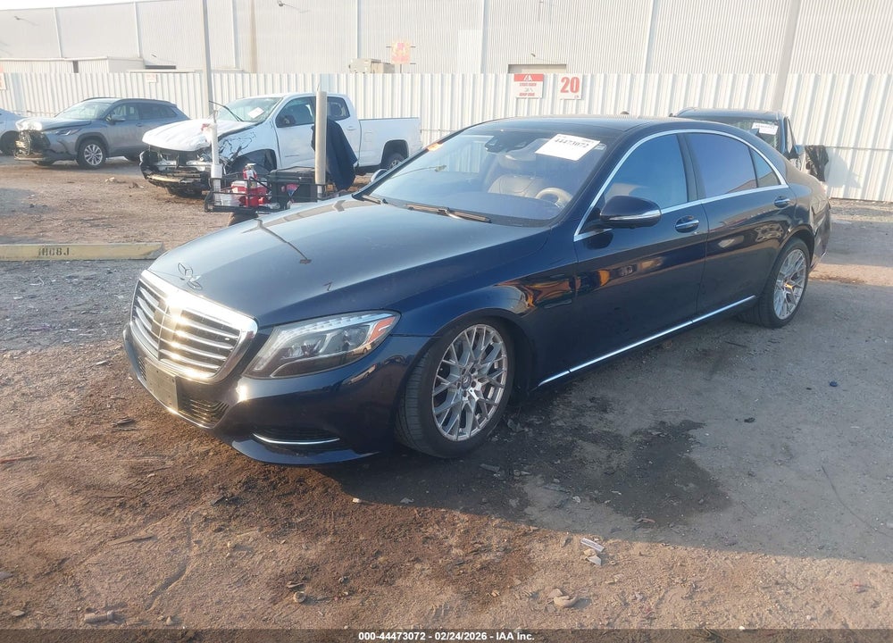 2015 MERCEDES-BENZ S 550 4MATIC VIN: WDDUG8FB1FA121259