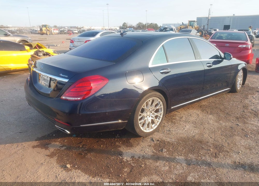 2015 MERCEDES-BENZ S 550 4MATIC VIN: WDDUG8FB1FA121259