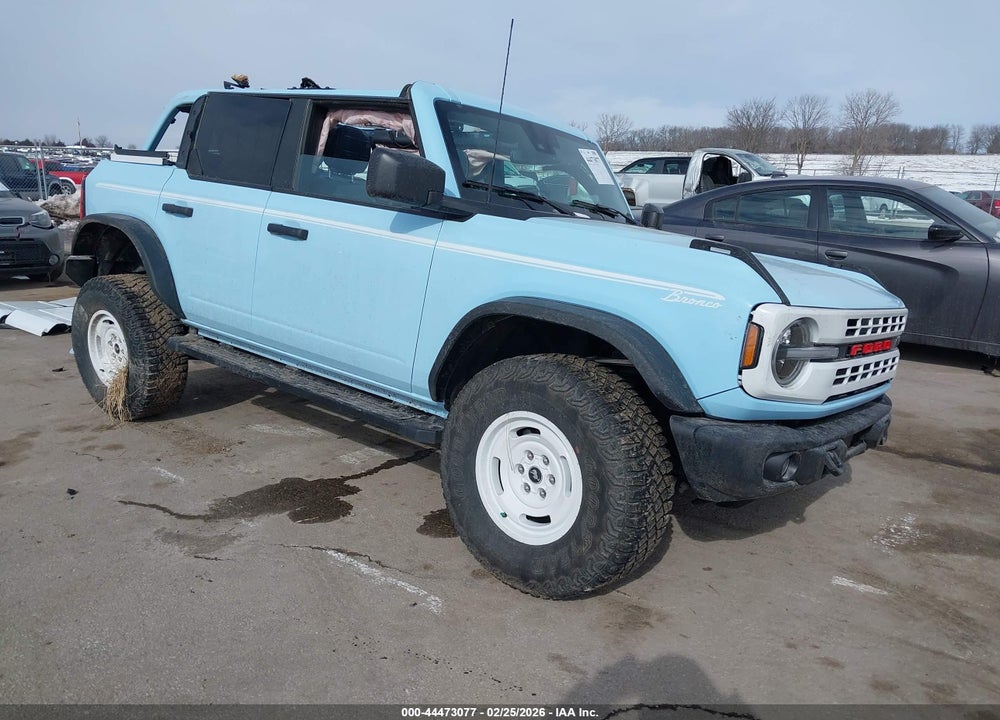 2024 FORD BRONCO HERITAGE EDITION VIN: 1FMDE4DH8RLA27612