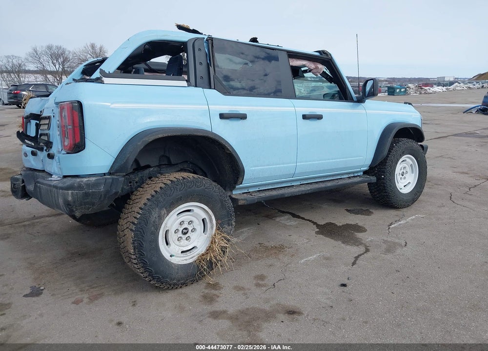 2024 FORD BRONCO HERITAGE EDITION VIN: 1FMDE4DH8RLA27612