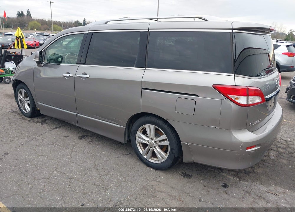 2012 NISSAN QUEST LE VIN: JN8AE2KP8C9033389