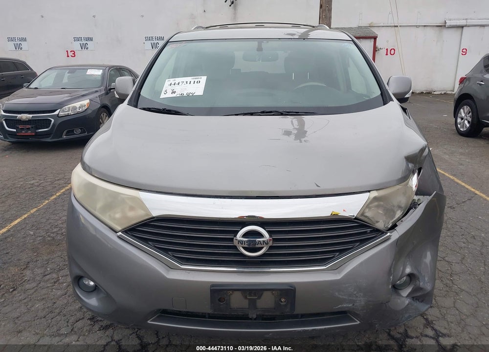 2012 NISSAN QUEST LE VIN: JN8AE2KP8C9033389