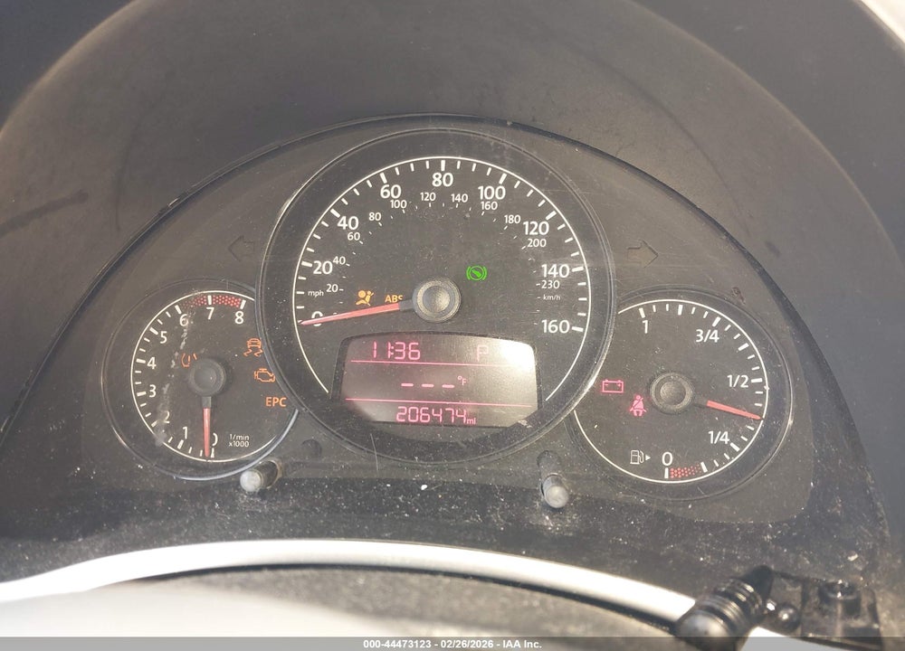 2012 VOLKSWAGEN BEETLE 2.5L VIN: 3VWJX7AT6CM613093