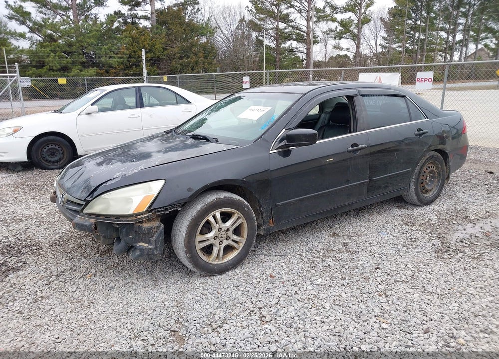2007 HONDA ACCORD 2.4 EX VIN: 1HGCM56877A013975