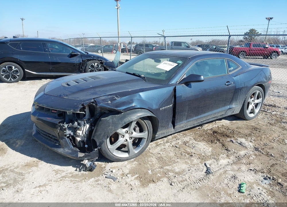 2014 CHEVROLET CAMARO 1SS VIN: 2G1FJ1EJ5E9140422