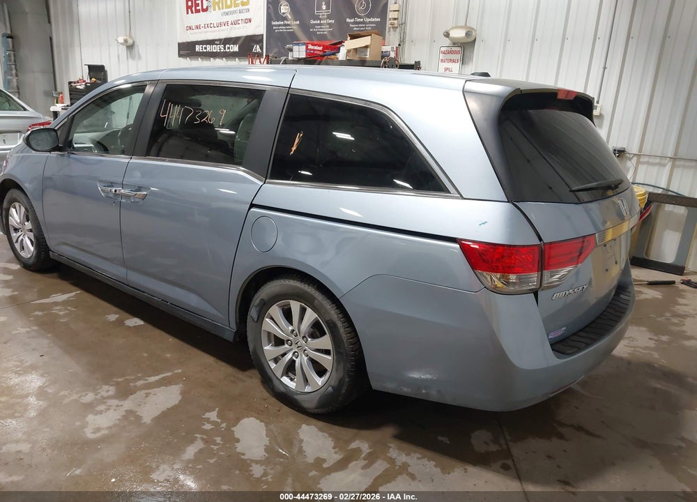 2014 HONDA ODYSSEY EX-L VIN: 5FNRL5H62EB121089