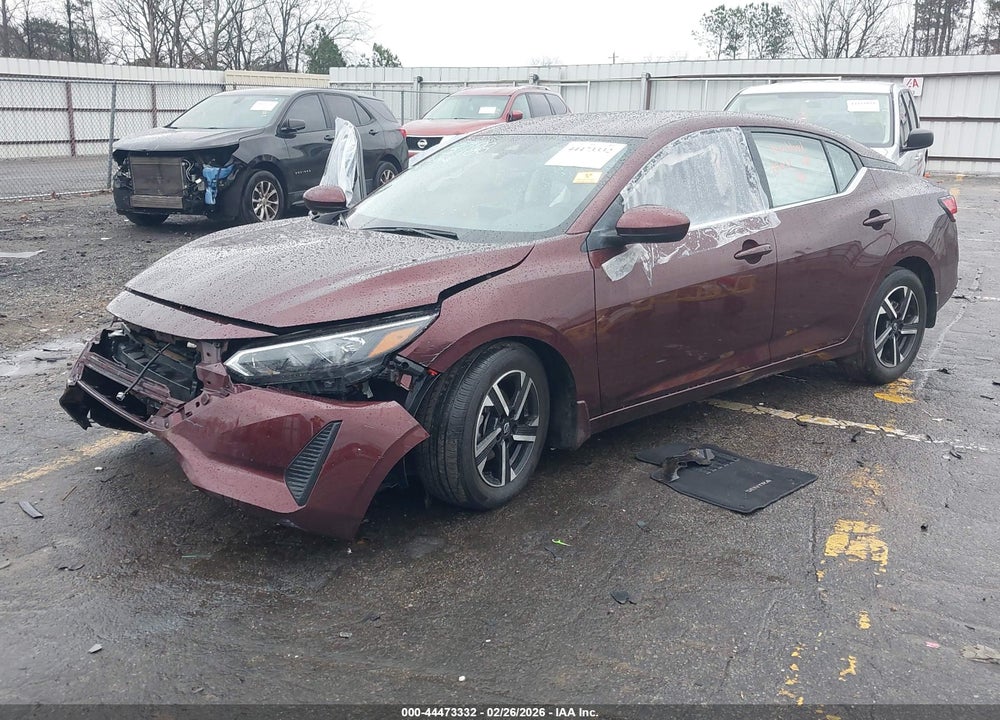 2025 NISSAN SENTRA SV VIN: 3N1AB8CVXSY263788