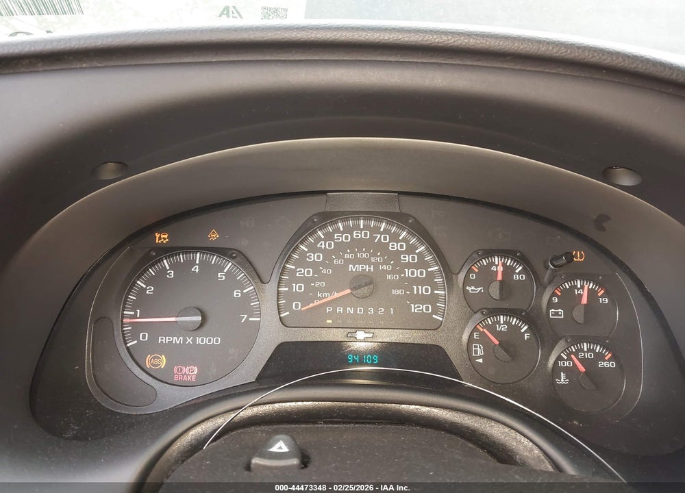 2008 CHEVROLET TRAILBLAZER LT VIN: 1GNDS13S982182500