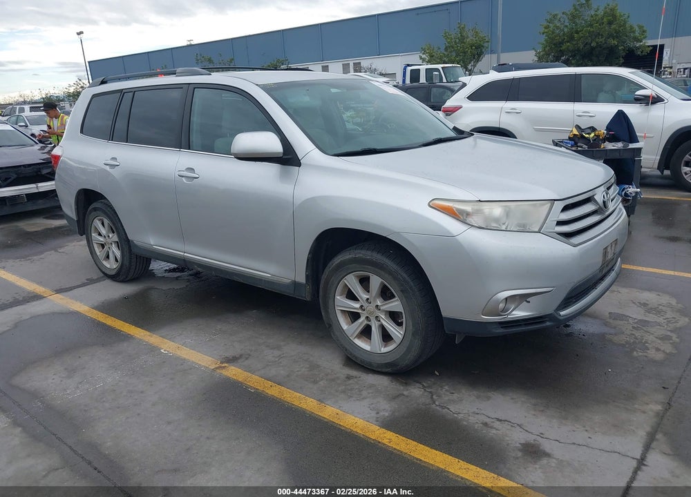 2013 TOYOTA HIGHLANDER BASE PLUS V6 VIN: 5TDZK3EH2DS115431
