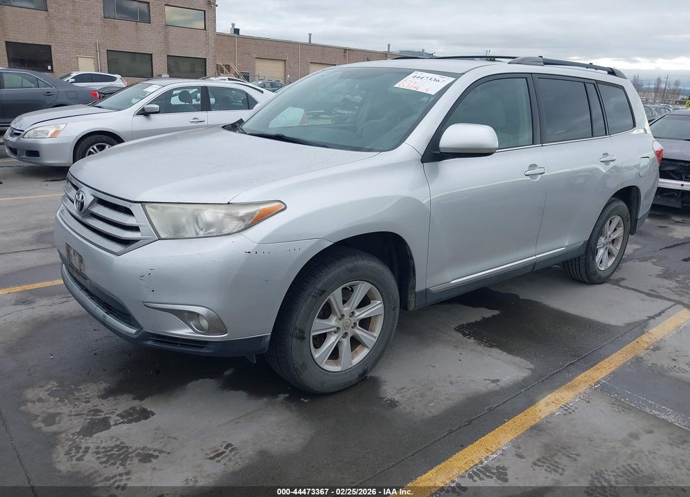 2013 TOYOTA HIGHLANDER BASE PLUS V6 VIN: 5TDZK3EH2DS115431