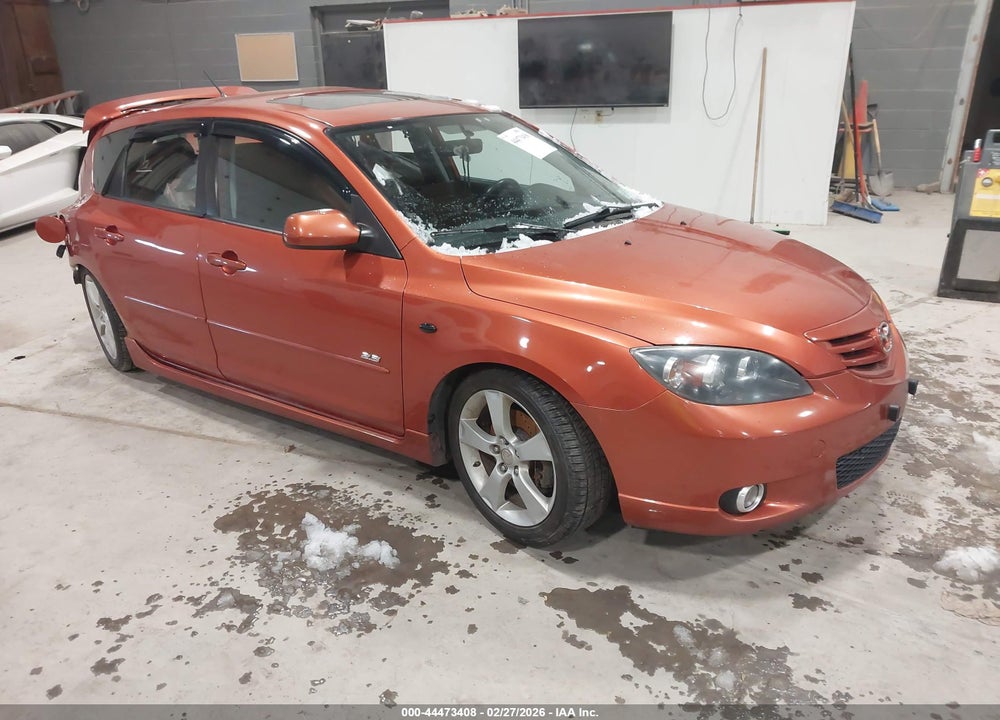 2004 MAZDA 3 S VIN: JM1BK343X41173355