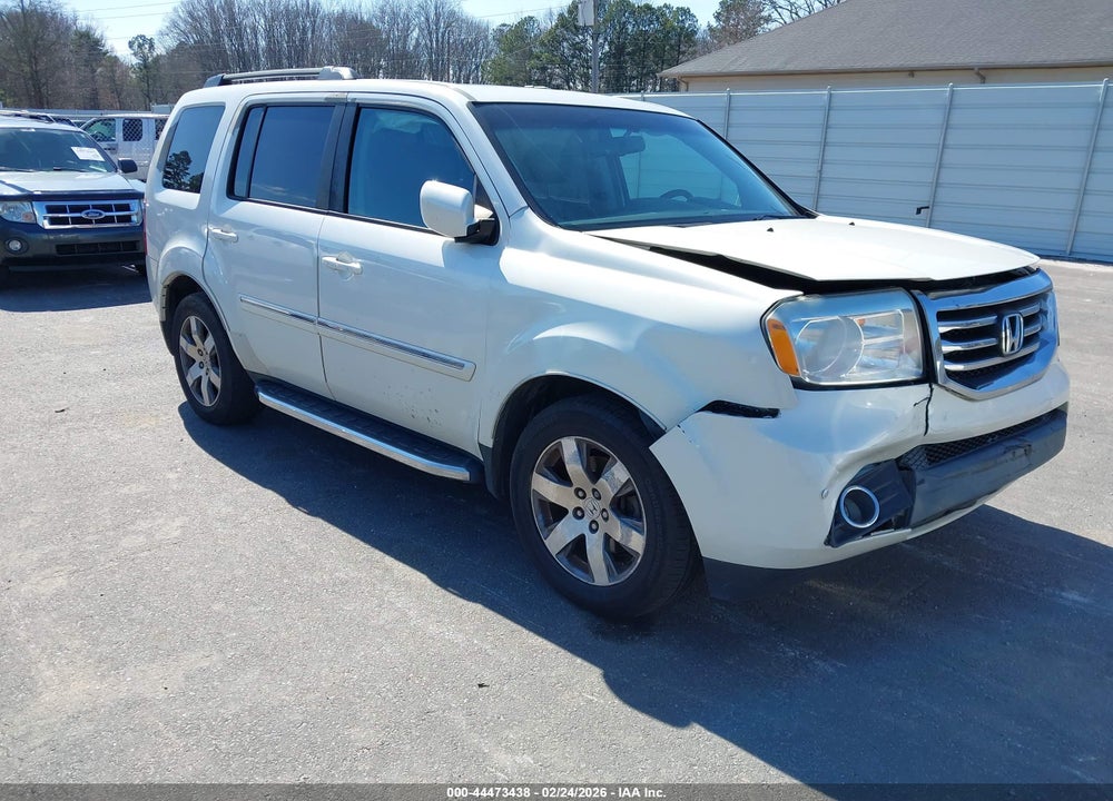 2014 HONDA PILOT TOURING VIN: 5FNYF3H96EB009347