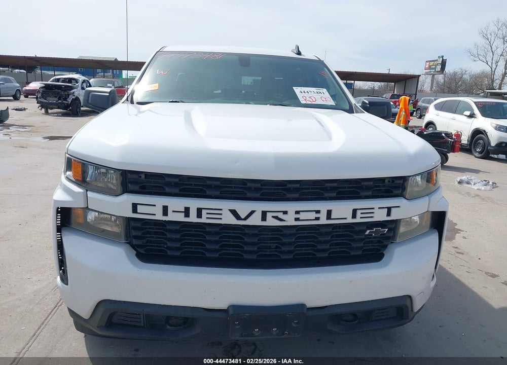 2020 CHEVROLET SILVERADO 1500 2WD  SHORT BED CUSTOM VIN: 3GCPWBEF1LG354955