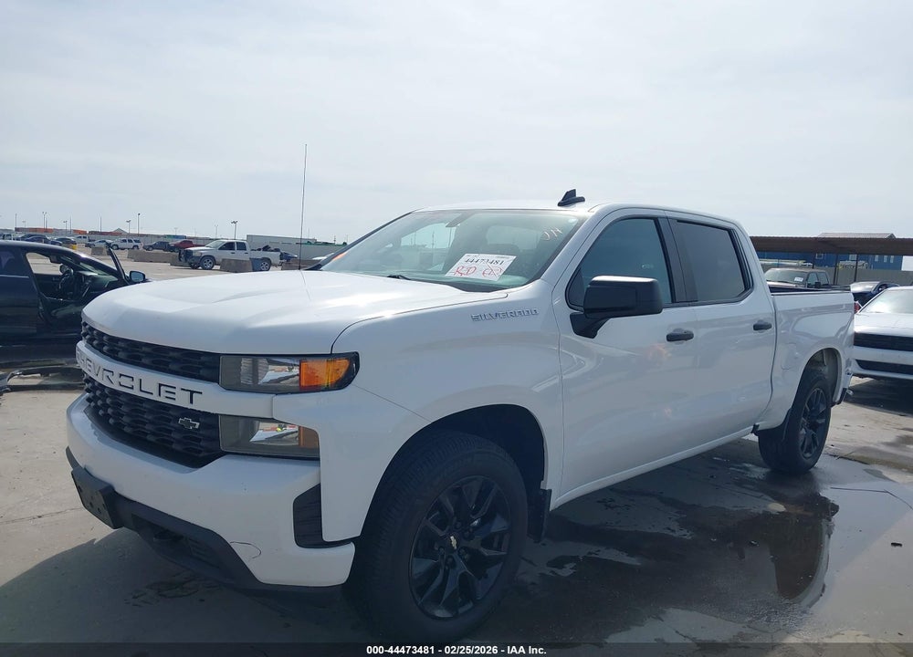 2020 CHEVROLET SILVERADO 1500 2WD  SHORT BED CUSTOM VIN: 3GCPWBEF1LG354955