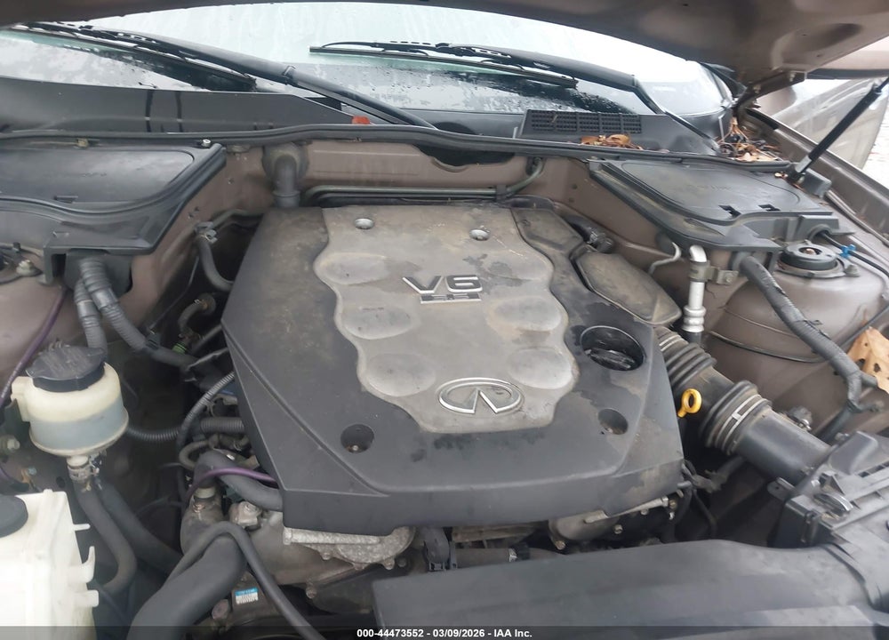 2005 INFINITI FX35 VIN: JNRAS08W75X214909