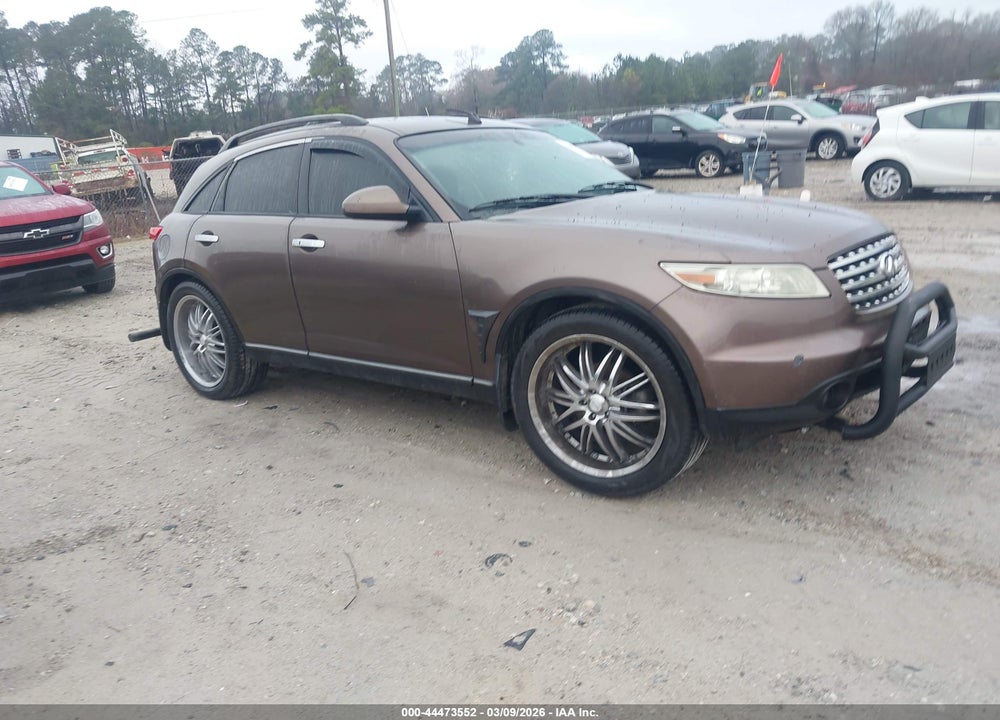 2005 INFINITI FX35 VIN: JNRAS08W75X214909
