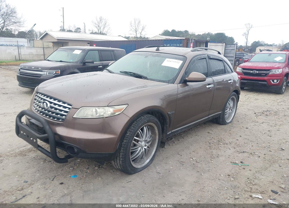 2005 INFINITI FX35 VIN: JNRAS08W75X214909