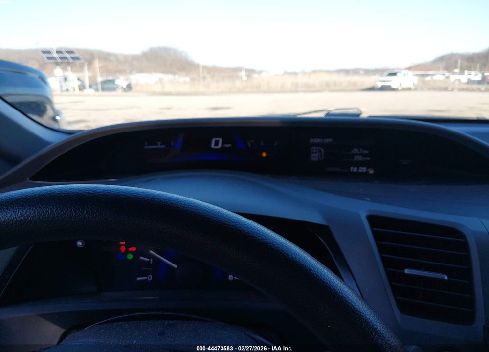 2012 HONDA CIVIC LX VIN: 2HGFB2F56CH536603