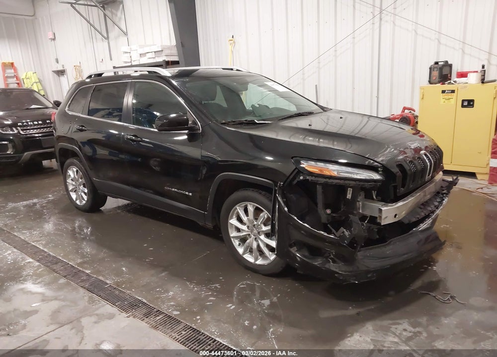 2016 JEEP CHEROKEE LIMITED VIN: 1C4PJLDB7GW272786